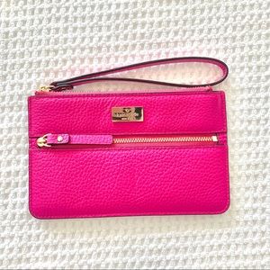 BOGO Kate Spade New York saffiano leather wristlet